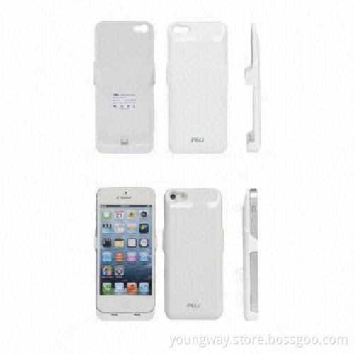 Power Cases/Packs for iPhone 5, 2,200mAh Lithium Battery, Smartphone